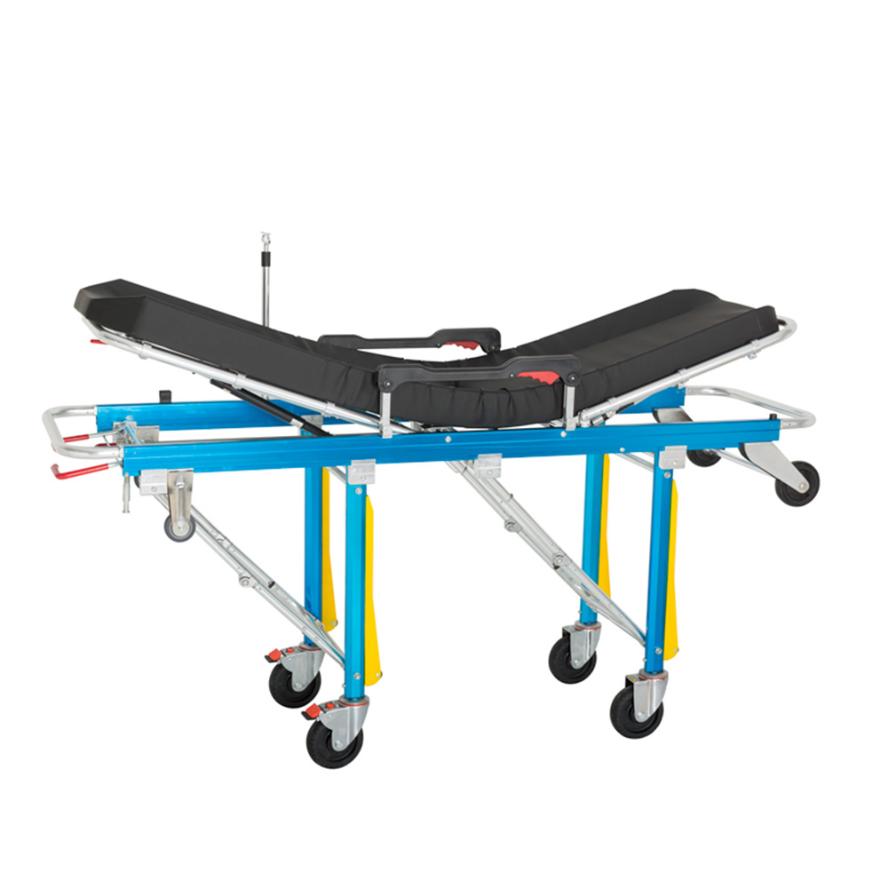 HP-A11 Automatic Loading Ambulance Stretcher Dimensions Used Between Ambulance To Hospital