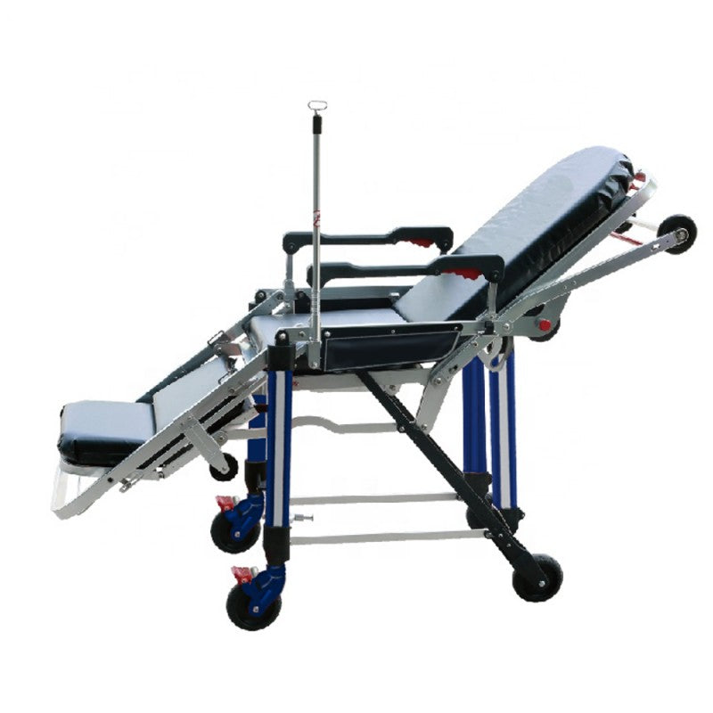 HP-2F4 Automatic Loading Ambulance Chair Stretcher For Emergency Centers