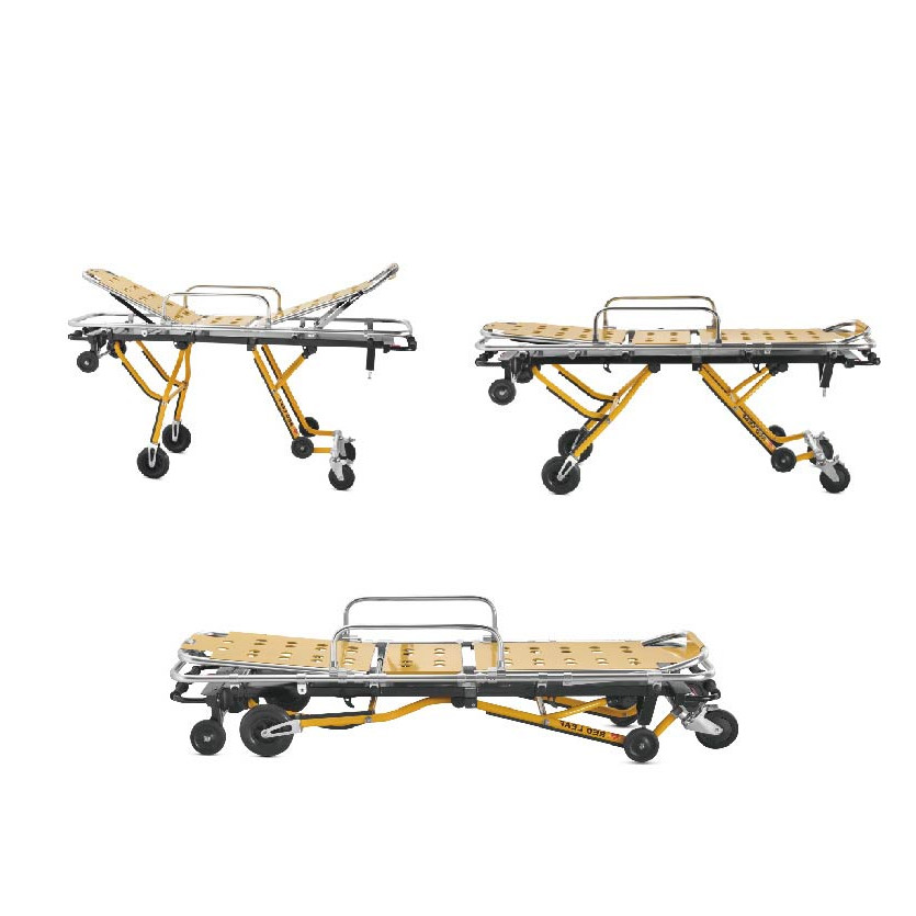 HP-2G Air Ambulance collapsible stretcher Automatic loading Designed For Ambulance