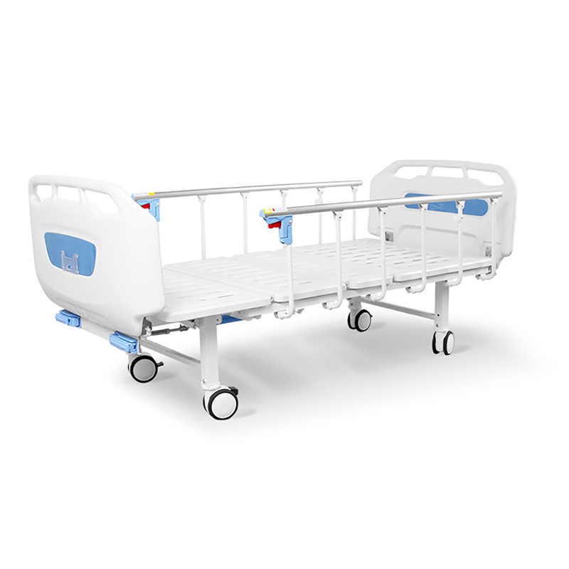 HP-D2w Two Functions Stainless Steel Multifunctional Adjust Medical Manual ICU Hospital Bed