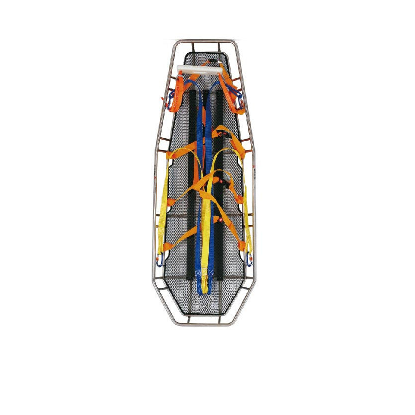 SBS-01 Stainless steel material air rescue basket stretcher for ambulance