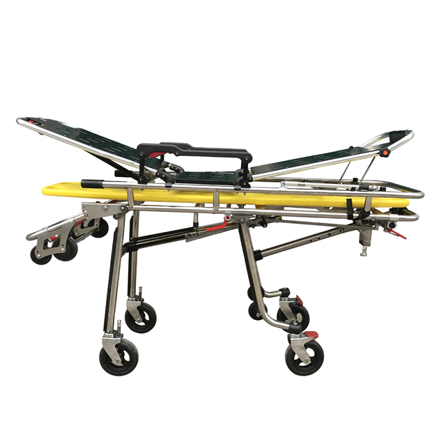 HP-A8-01 Ambulance Stretcher Used For Premedics Automatic loading stretcher