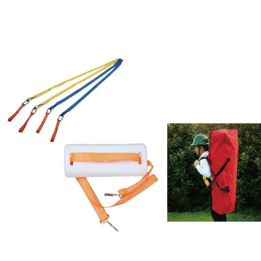Air ambulance helicopter water rescue plastic basket stretcher