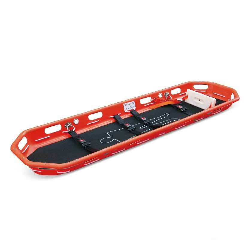 Air ambulance helicopter water rescue plastic basket stretcher