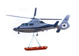 SBS-01 Stainless steel material air rescue basket stretcher for ambulance
