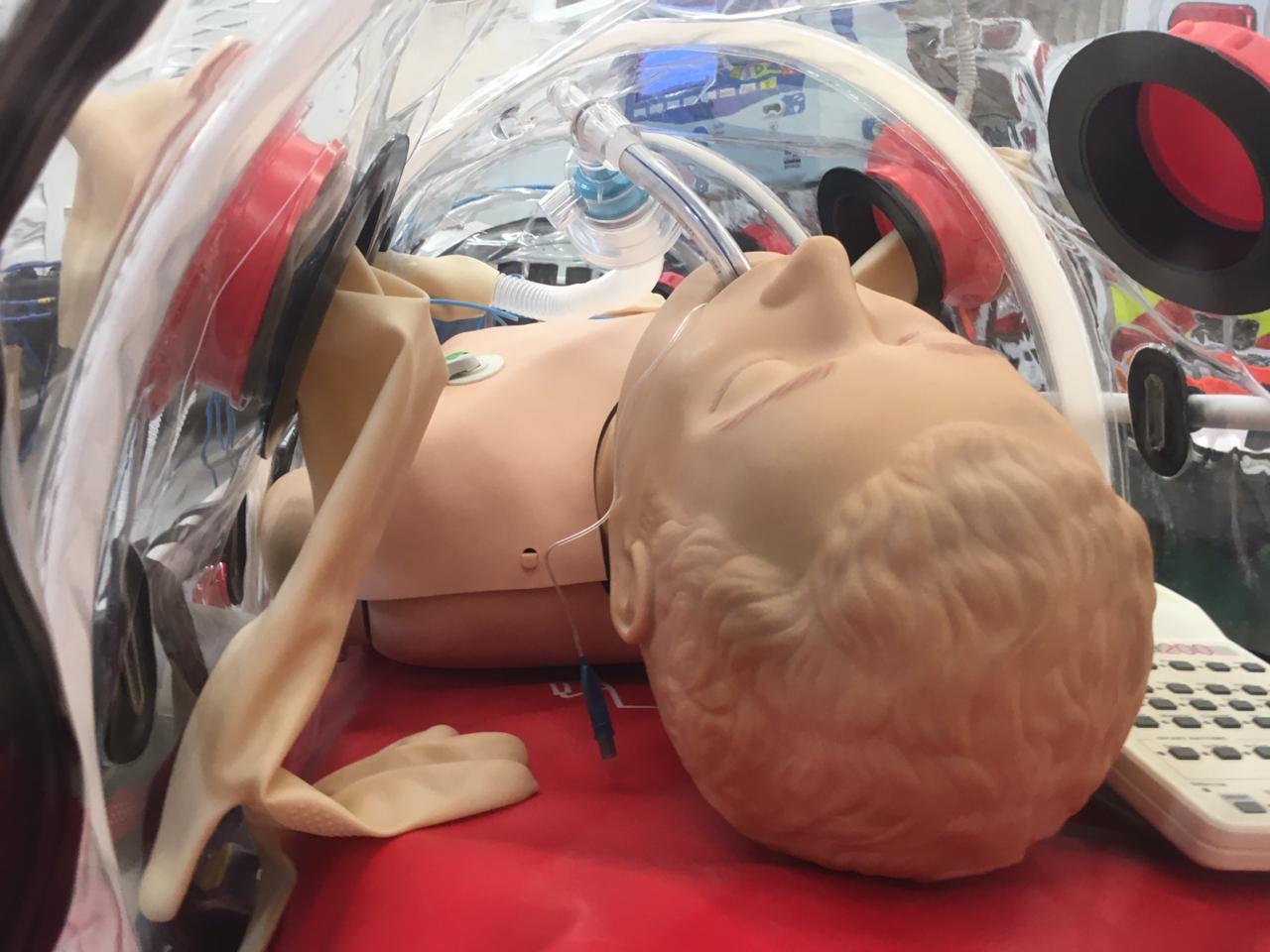 NP-320 Medical Negative Pressure Biological Isolation Stretcher Chamber