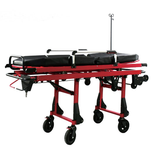 HP-K12 Ambulance Collapsible Stretcher Automatic Loading Stretcher Height Adjustable