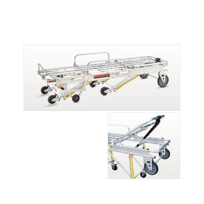 HP-2B05 Automatic Loading Stretcher Used Ambulance Stretcher Size Adjusted