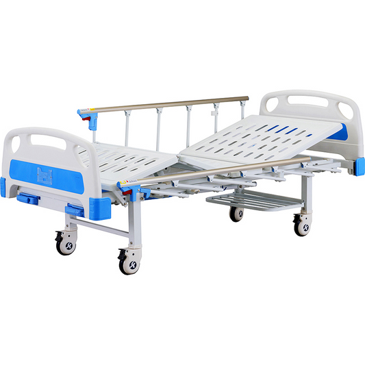 HP-A2w Hospital Portable Hospital Bed Adjustable With Casters