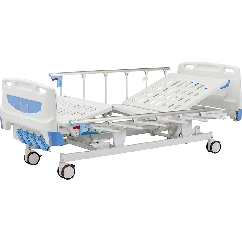 HP-F4w Five Functions Hospital Bed With Four Cranks Used For Patient Treatment