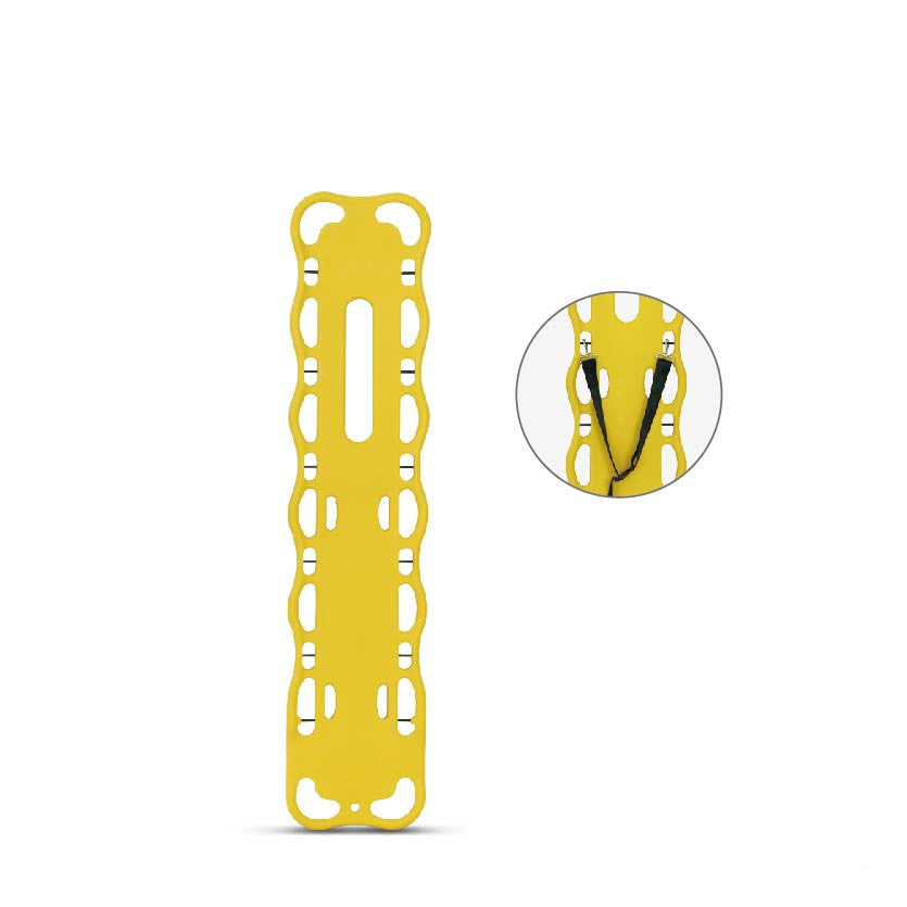 PE-C1 Medical immobilization plastic spine board Spinal stretcher backboard stretcher
